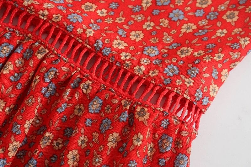 tela rojo falda 1